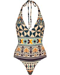 La DoubleJ - Geometric Print Sexy Swimsuit - Lyst