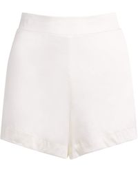 Aubade - Silk-Blend Midnight Whisper Shorts - Lyst