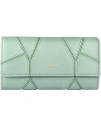 Chopard - Leather Diamond Continental Wallet - Lyst