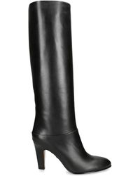 Chloé - Leather Eve Knee-High Boots 85 - Lyst