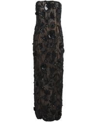 Rachel Gilbert - Embellished Pierre Maxi Dress - Lyst