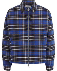 Cole Buxton - Cotton Check Overshirt - Lyst