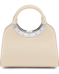 BVLGARI - Small Leather Roma Top-handle Bag - Lyst
