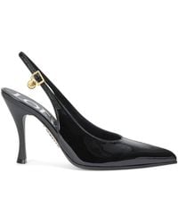 Loewe - Leather New Comic Slingback Pumps 90 - Lyst