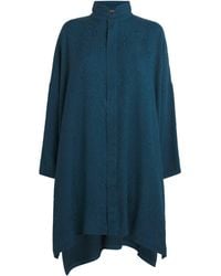 Eskandar - Silk Stand-Collar Shirt - Lyst