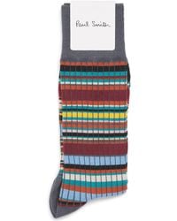 Paul Smith - Ribbed Signature Stripe Socks - Lyst