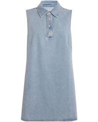 FRAME - The City Shift Mini Dress - Lyst