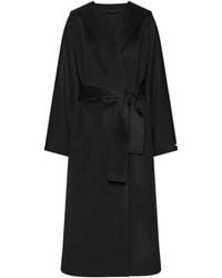 Marella - Virgin Wool Wrap Coat - Lyst