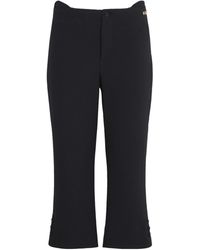 Victoria Beckham - Tab-Detail Cropped Trousers - Lyst