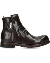 Officine Creative - Leather Bulla Ankle Boots - Lyst