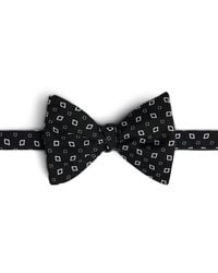dunhill - Mulberry Silk Printed Bow Tie - Lyst