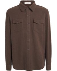 God's True Cashmere - Cashmere Button-Up Shirt - Lyst