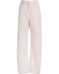 Mother - The Lemon Twist Sneak Wide-Leg Jeans - Lyst