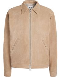 NN07 - Goat Suede Petrus Jacket - Lyst