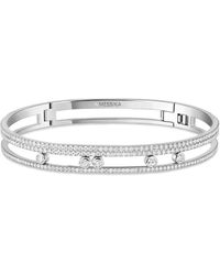 Messika - Move Romane And Diamond Pavé Bangle - Lyst