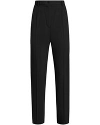 Dolce & Gabbana - Wool Slim Tailored Trousers - Lyst
