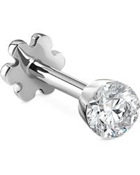 Maria Tash - Invisible Set Diamond Threaded Stud Earring - Lyst