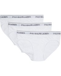 Polo Ralph Lauren - Low-rise Briefs (3-pack) - Lyst