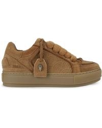 Kurt Geiger - Suede Southbank Tag Sneakers - Lyst