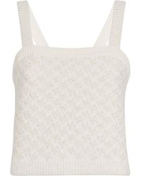 Maje - Tweed-Effect Crop Top - Lyst