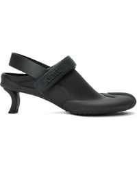 Loewe - Leather Dive Slingback Mules 45 - Lyst