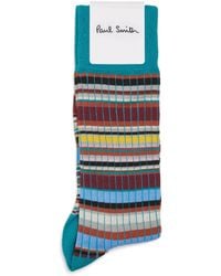 Paul Smith - Ribbed Signature Stripe Socks - Lyst