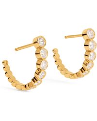 Sophie Bille Brahe - Yellow Gold And Diamond Boucle Ensemble Earrings - Lyst