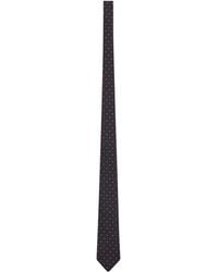 Saint Laurent - Silk Polka-Dot Tie - Lyst