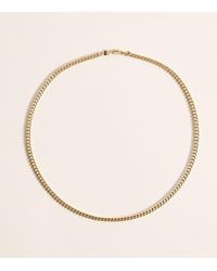 Astrid & Miyu - Bold Essential Curb Chain Necklace - Lyst