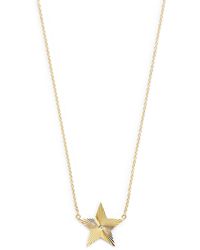 Jennifer Meyer - Large And Diamond 70S Star Necklace - Lyst