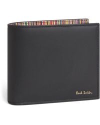 Paul Smith - Leather Stripe Insert Bifold Wallet - Lyst