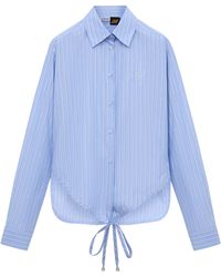 Loewe - X Paula's Ibiza Cotton-Blend Stripe Shirt - Lyst