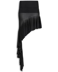 Alaïa - Asymmetric Pointed Skirt - Lyst
