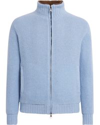 FIORONI CASHMERE - Cashmere-Mink Bomber Jacket - Lyst