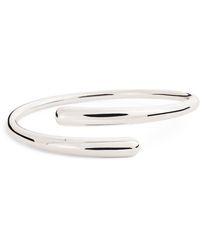 LIE STUDIO - Sterling The Olga Bangle - Lyst