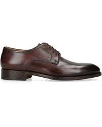 Magnanni - Leather Stitch Flex Derby Shoes - Lyst