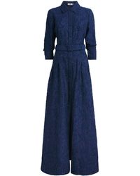 green emerald velvet dress Simkhai Women's Valletta Strapless Embroidered Dress in Midnight, Size 4
