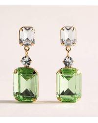 Jennifer Behr - Plated Justine Drop Earrings - Lyst