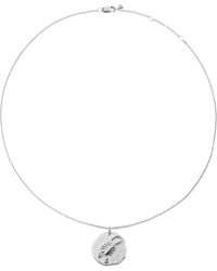 Monica Vinader - Sterling Scorpio Zodiac Necklace - Lyst