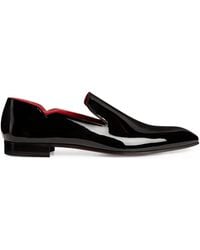 Christian Louboutin - Dandy Chick Patent-leather Loafers 7. - Lyst