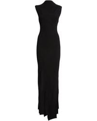 Victoria Beckham - Sleeveless Plait-Detail Maxi Dress - Lyst