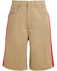 Rhude - X Harrods Cotton Wide-Leg Shorts - Lyst