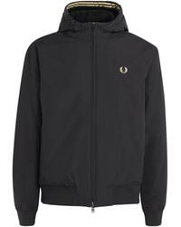 Fred Perry - Hooded Brentham Jacket - Lyst