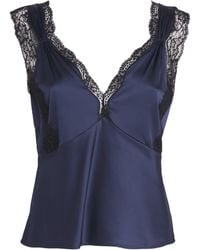 PAIGE - Satin Marin Top - Lyst