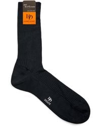 Doré Doré - Cotton Rib-Knit Socks - Lyst