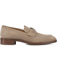 Christian Louboutin - Chambelimoc Suede Loafers - Lyst