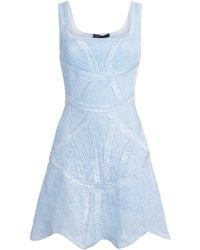 Maje - Crochet Mini Dress - Lyst