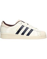 adidas - X Wales Bonner Leather Superstar Sneakers - Lyst