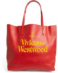 Vivienne Westwood - Leather Studio Tote Bag - Lyst