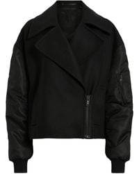 AllSaints - Wool-Blend Orla Jacket - Lyst